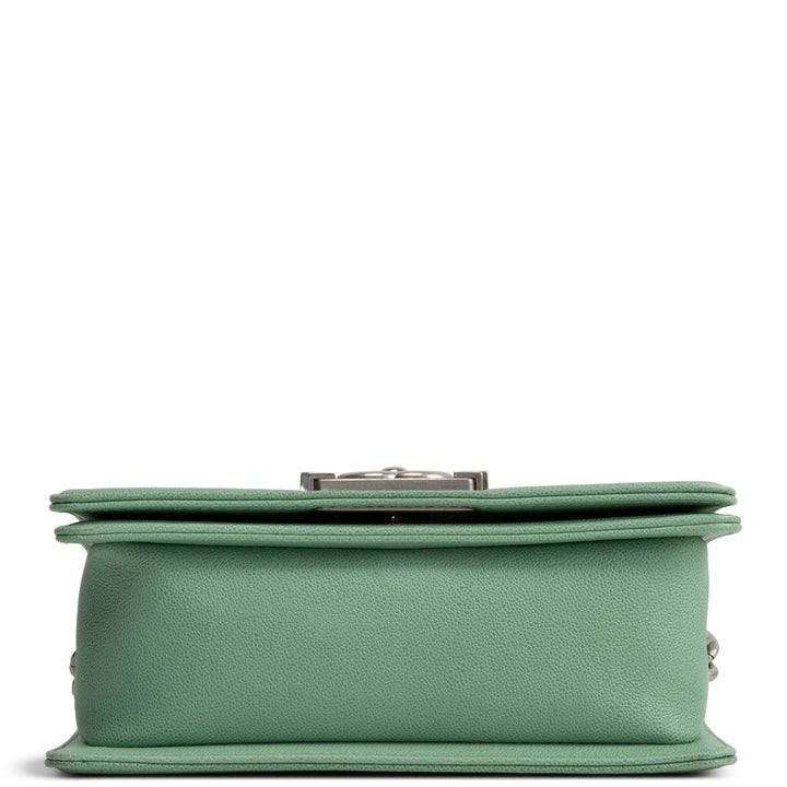 CHANEL Caviar Small Boy Bag - Mint