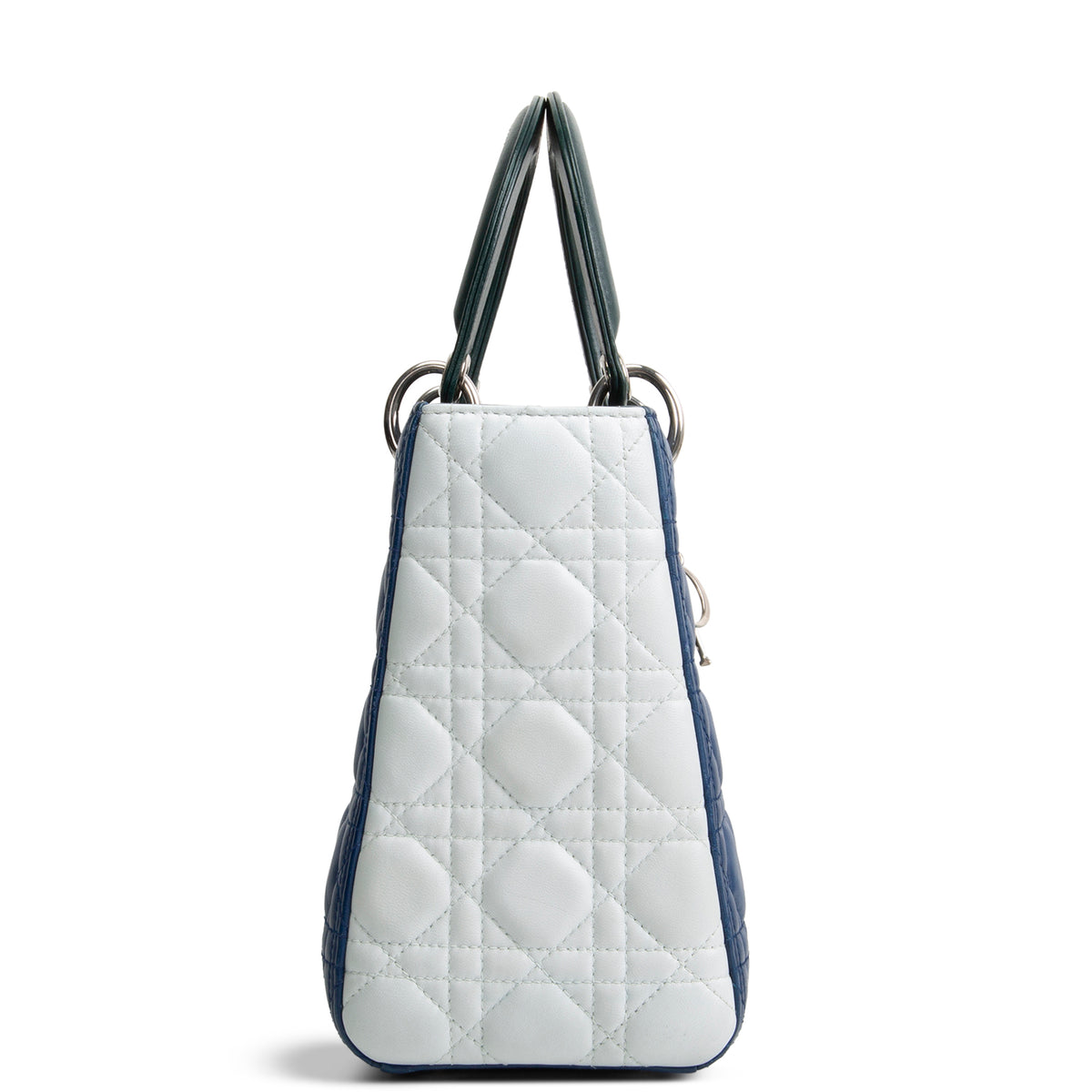 DIOR Tri-Color Medium Lady Dior Bag