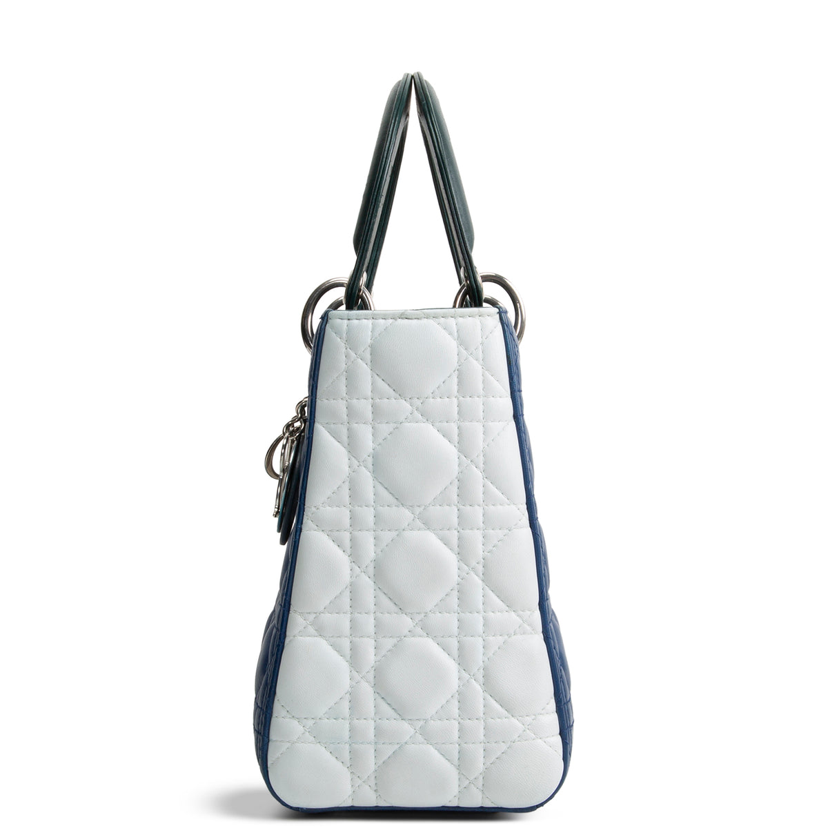 DIOR Tri-Color Medium Lady Dior Bag