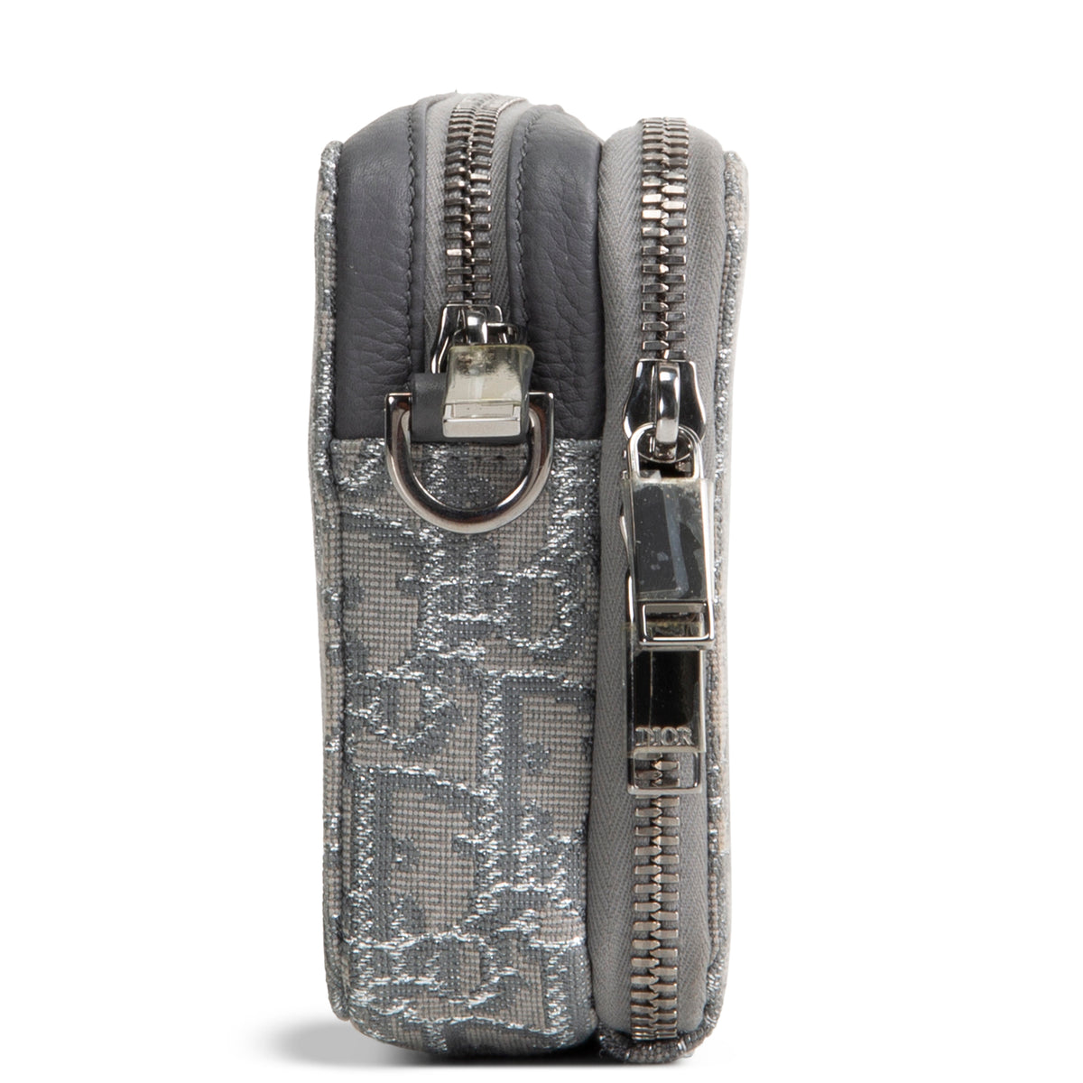 DIOR Oblique Double Zip Messenger Pouch