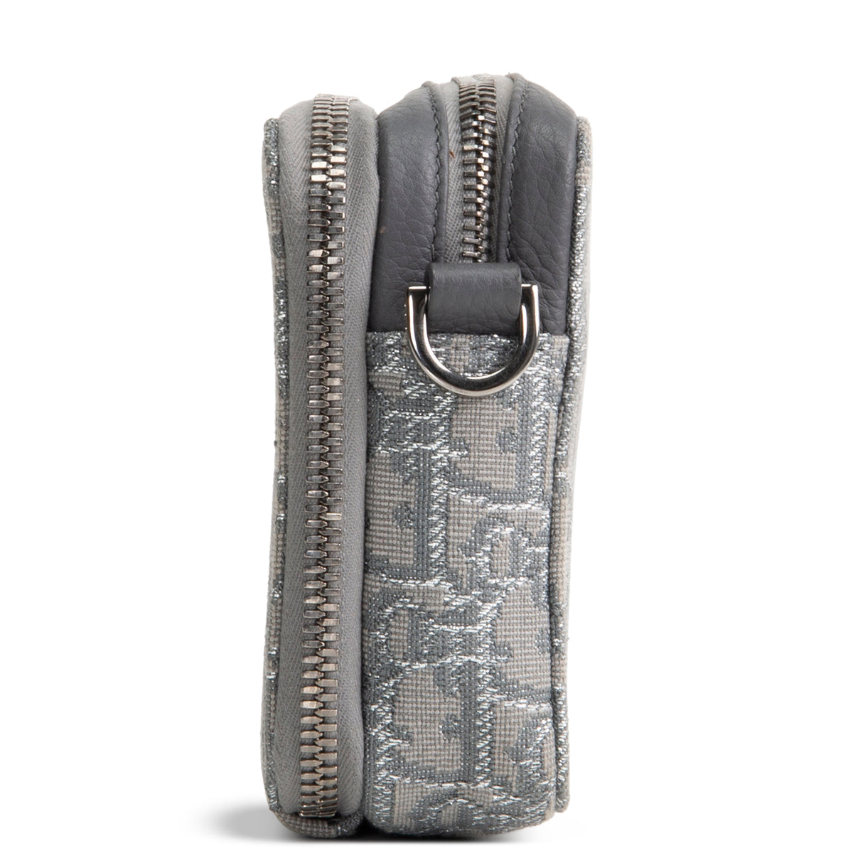 DIOR Oblique Double Zip Messenger Pouch