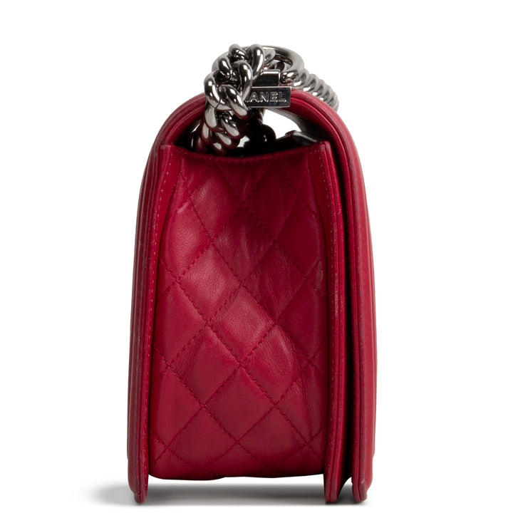 CHANEL Chevron Quilted Medium Boy Flap Bag OUTLET FINAL SALE