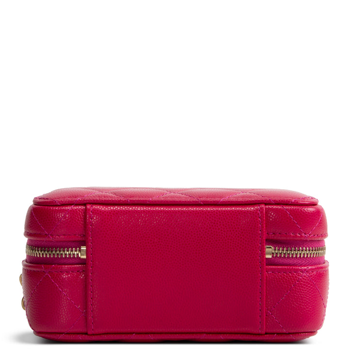 CHANEL Pink Medallion Vanity Case
