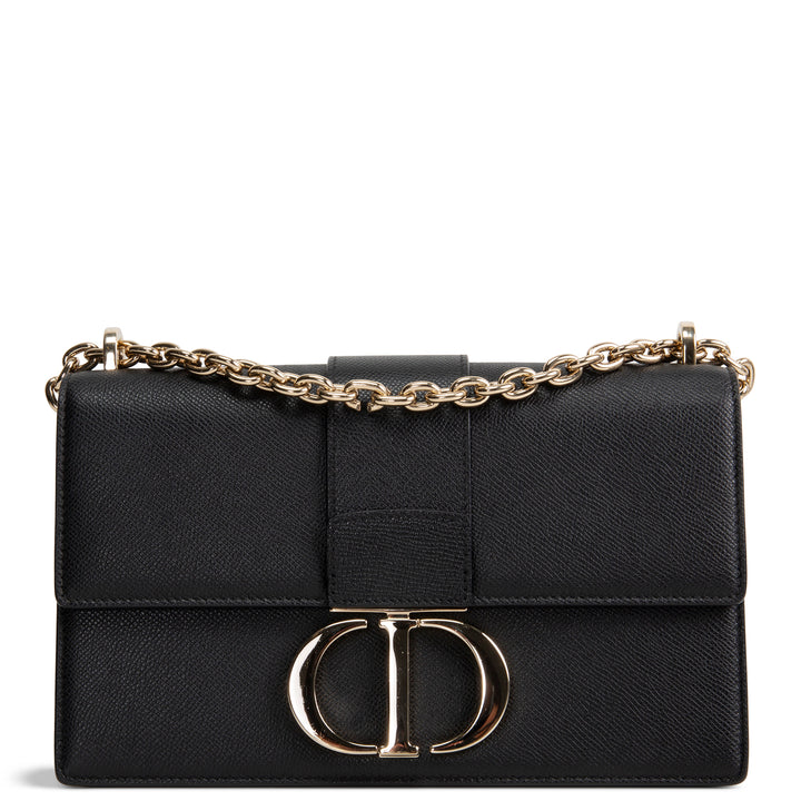 DIOR Embossed 30 Montaigne Chain Flap Bag