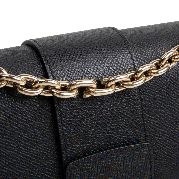 DIOR Embossed 30 Montaigne Chain Flap Bag