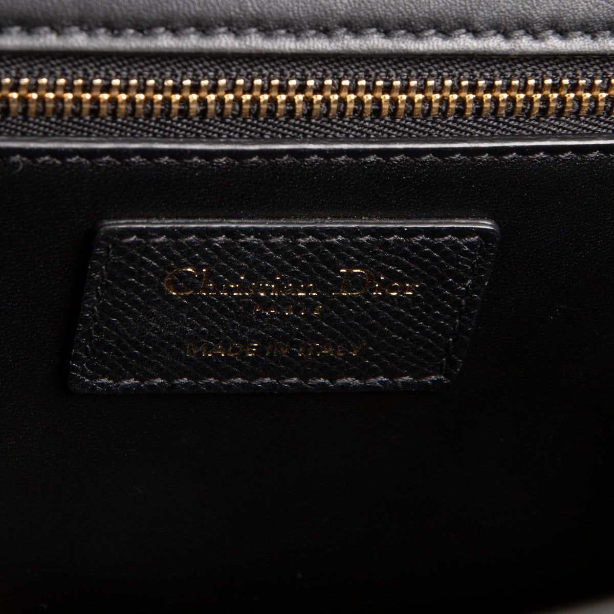 DIOR Embossed 30 Montaigne Chain Flap Bag