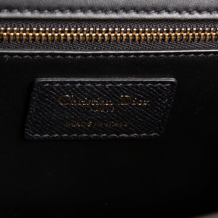 DIOR Embossed 30 Montaigne Chain Flap Bag