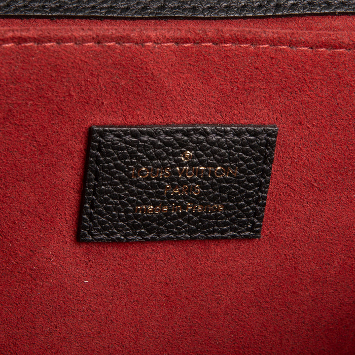 LOUIS VUITTON Empreinte Monogram Giant Pochette Metis - Black &amp; Cream