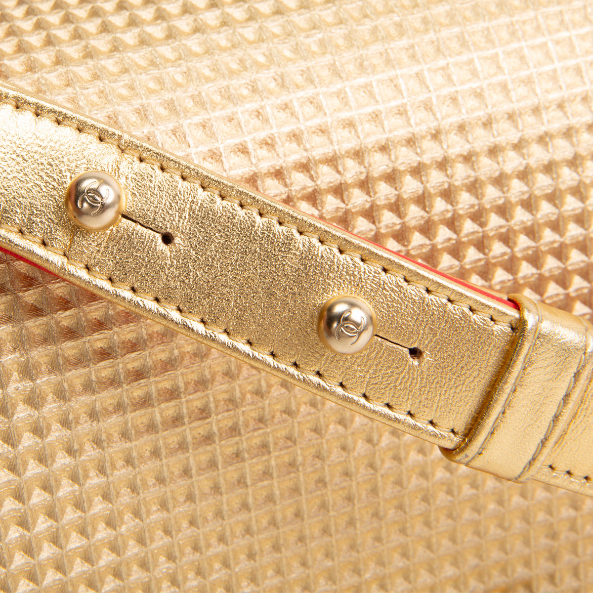 CHANEL Metallic Gold Medium Boy Bag OUTLET FINAL SALE