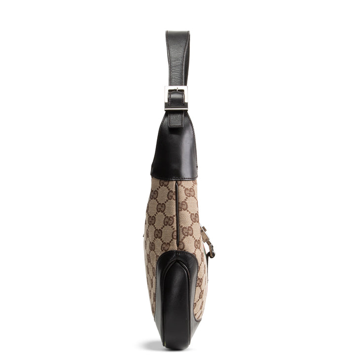GUCCI Vintage GG Canvas Jackie Shoulder Bag