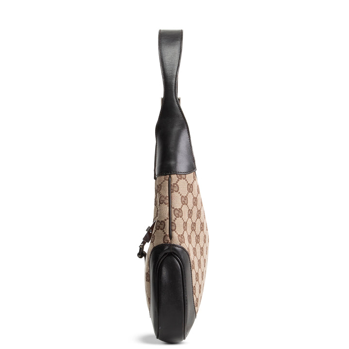 GUCCI Vintage GG Canvas Jackie Shoulder Bag