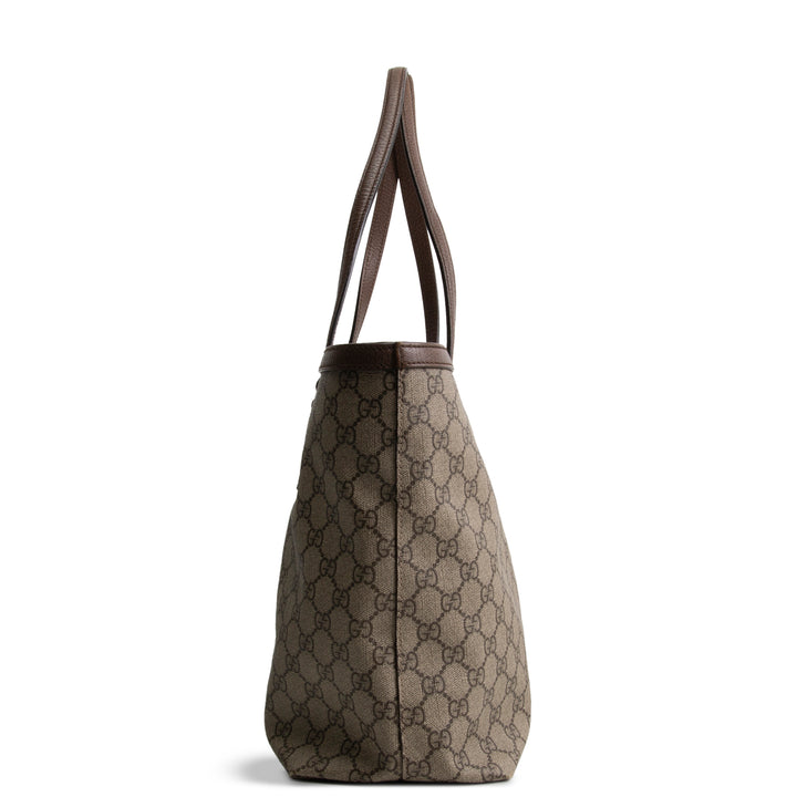 GUCCI GG Supreme Ophidia Tote Medium