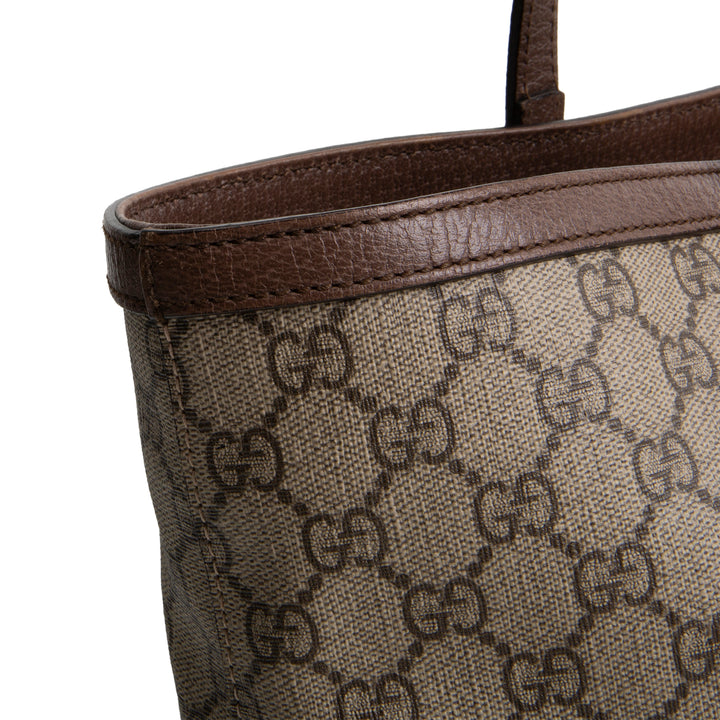 GUCCI GG Supreme Ophidia Tote Medium
