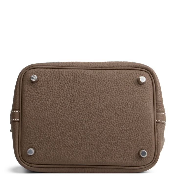 HERMES Clemence Picotin Lock 18 - Taupe