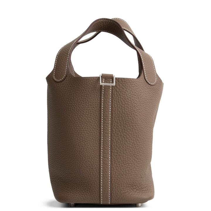 HERMES Clemence Picotin Lock 18 - Taupe