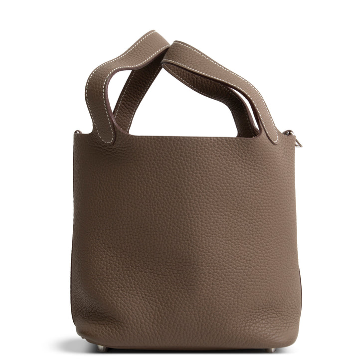 HERMES Clemence Picotin Lock 18 - Taupe