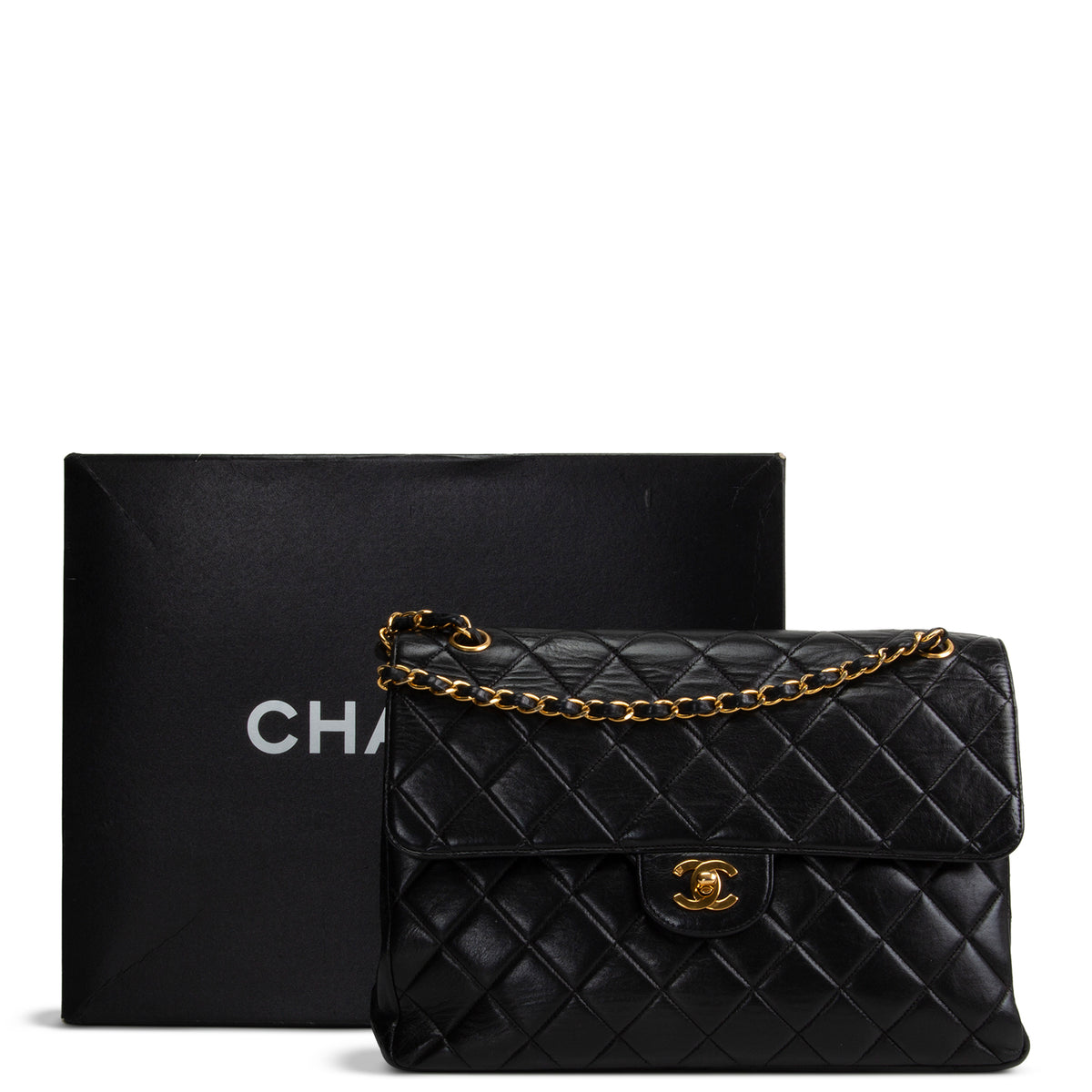 CHANEL Vintage Double Sided Flap Bag