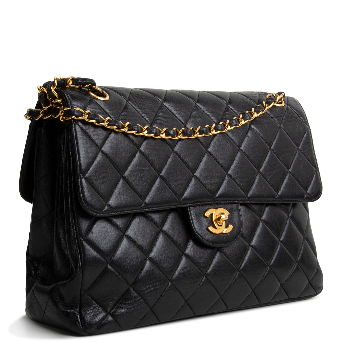 CHANEL Vintage Double Sided Flap Bag