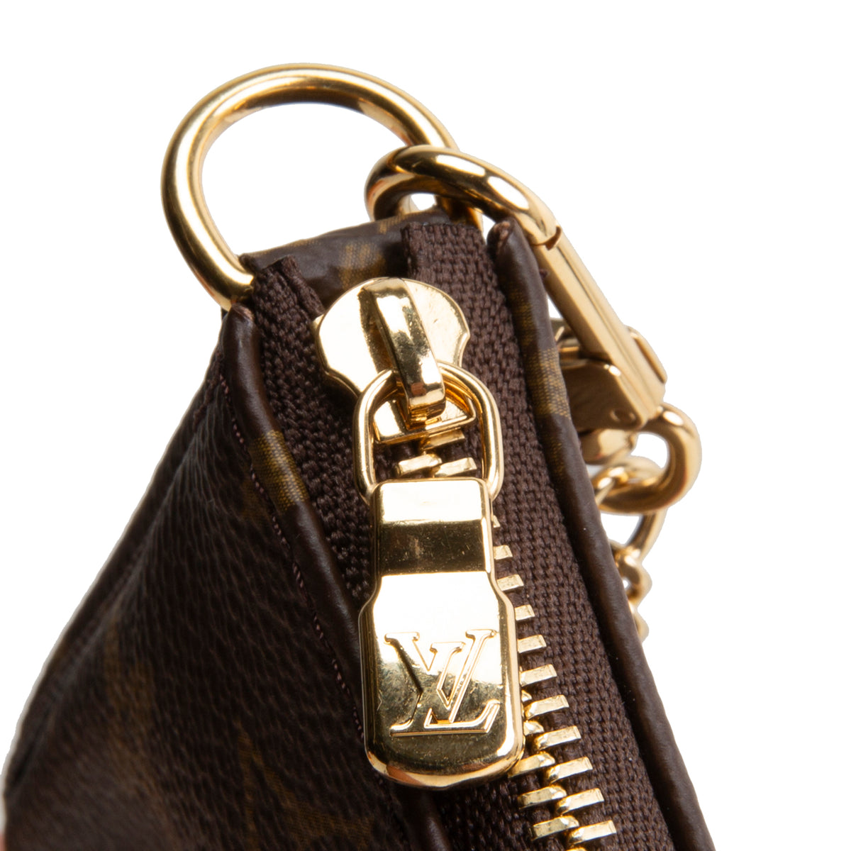 LOUIS VUITTON Monogram Mini Pochette Shoulder Bag