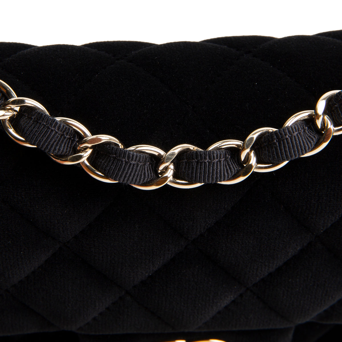 CHANEL Classic Velvet Rectangular Mini Flap Bag