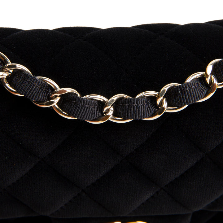 CHANEL Classic Velvet Rectangular Mini Flap Bag