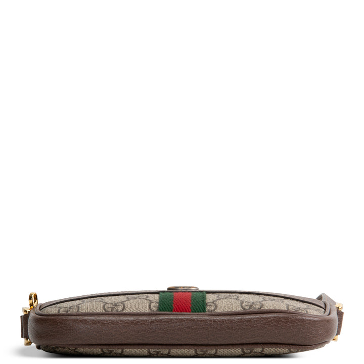 GUCCI GG Supreme Mini Ophidia Crossbody