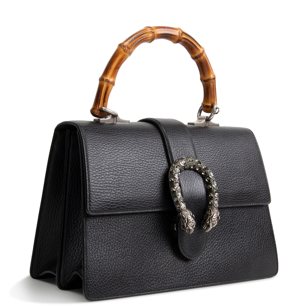 GUCCI Crystal Web Dionysus Bamboo Top Handle