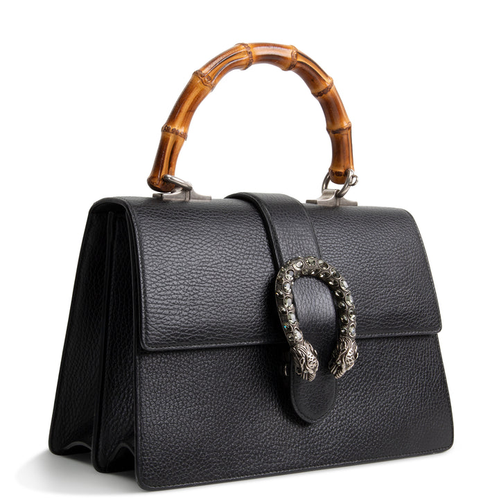 GUCCI Crystal Web Dionysus Bamboo Top Handle