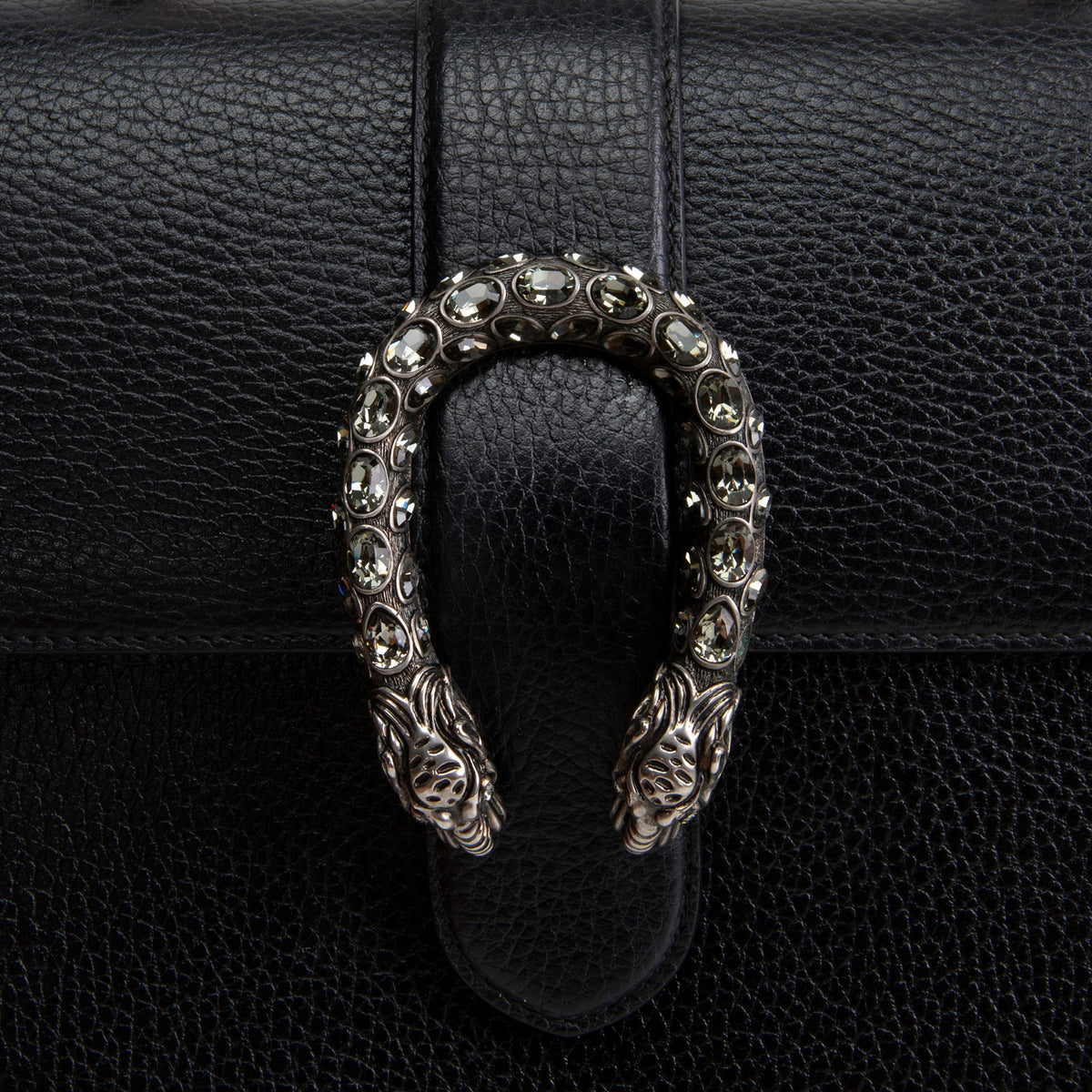 GUCCI Crystal Web Dionysus Bamboo Top Handle