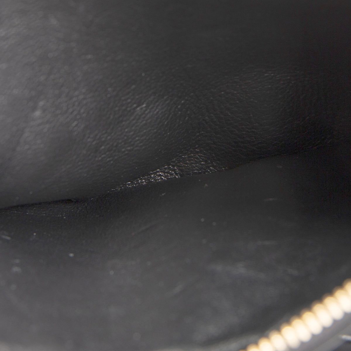 SAINT LAURENT Croc Embossed Envelope Wallet