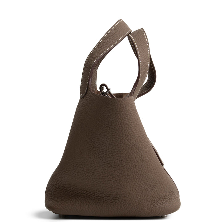 HERMES Clemence Picotin Lock 18 - Taupe