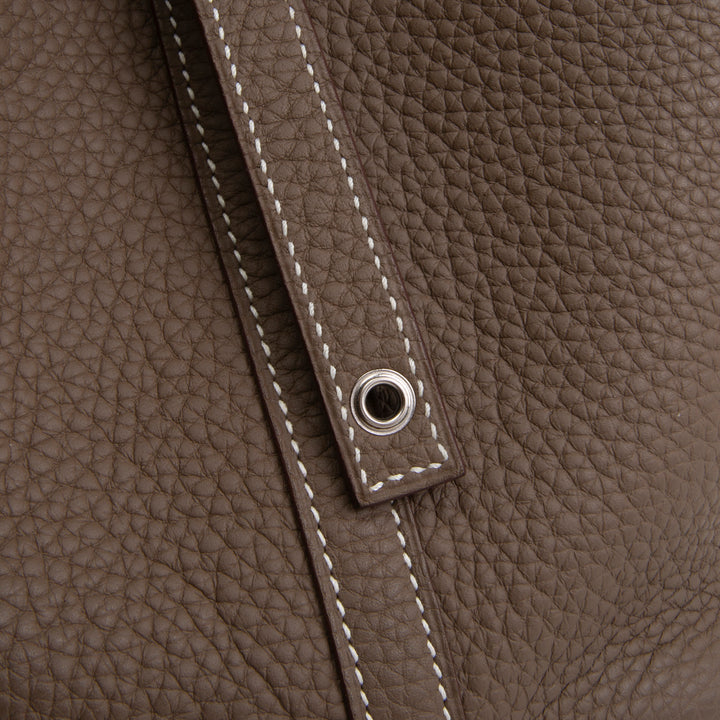 HERMES Clemence Picotin Lock 18 - Taupe