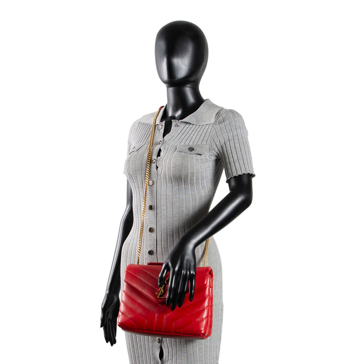 SAINT LAURENT Loulou Shoulder Bag - Small