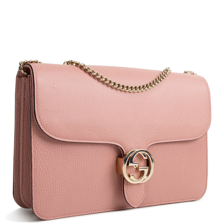 GUCCI Interlocking G Medium Shoulder Bag