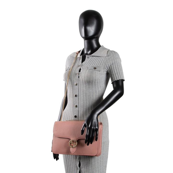GUCCI Interlocking G Medium Shoulder Bag