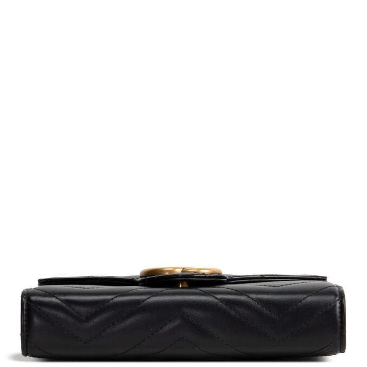 GUCCI Matelasse GG Marmont Wallet on Chain
