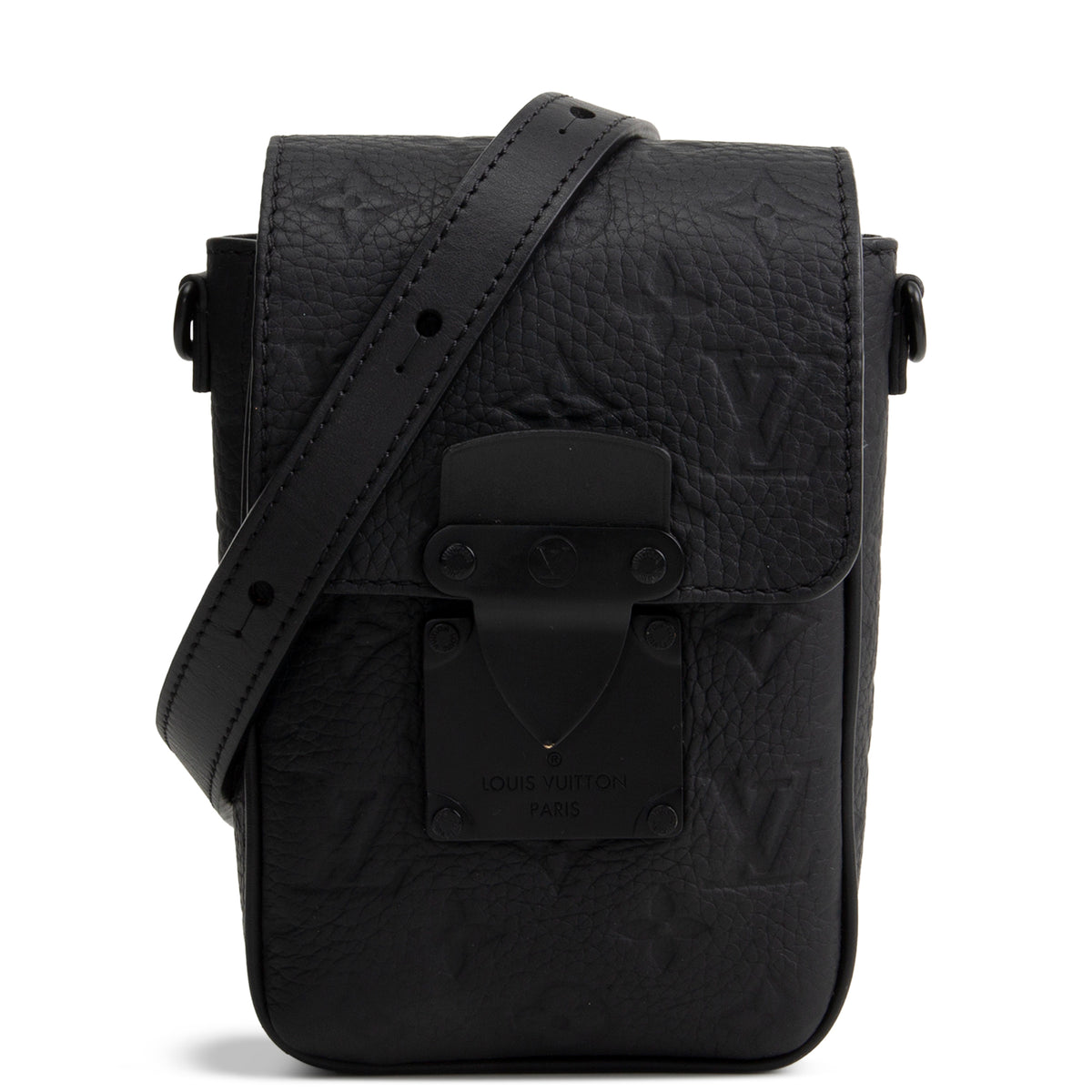 LOUIS VUITTON Taurillon Monogram S-Lock Wearable Wallet