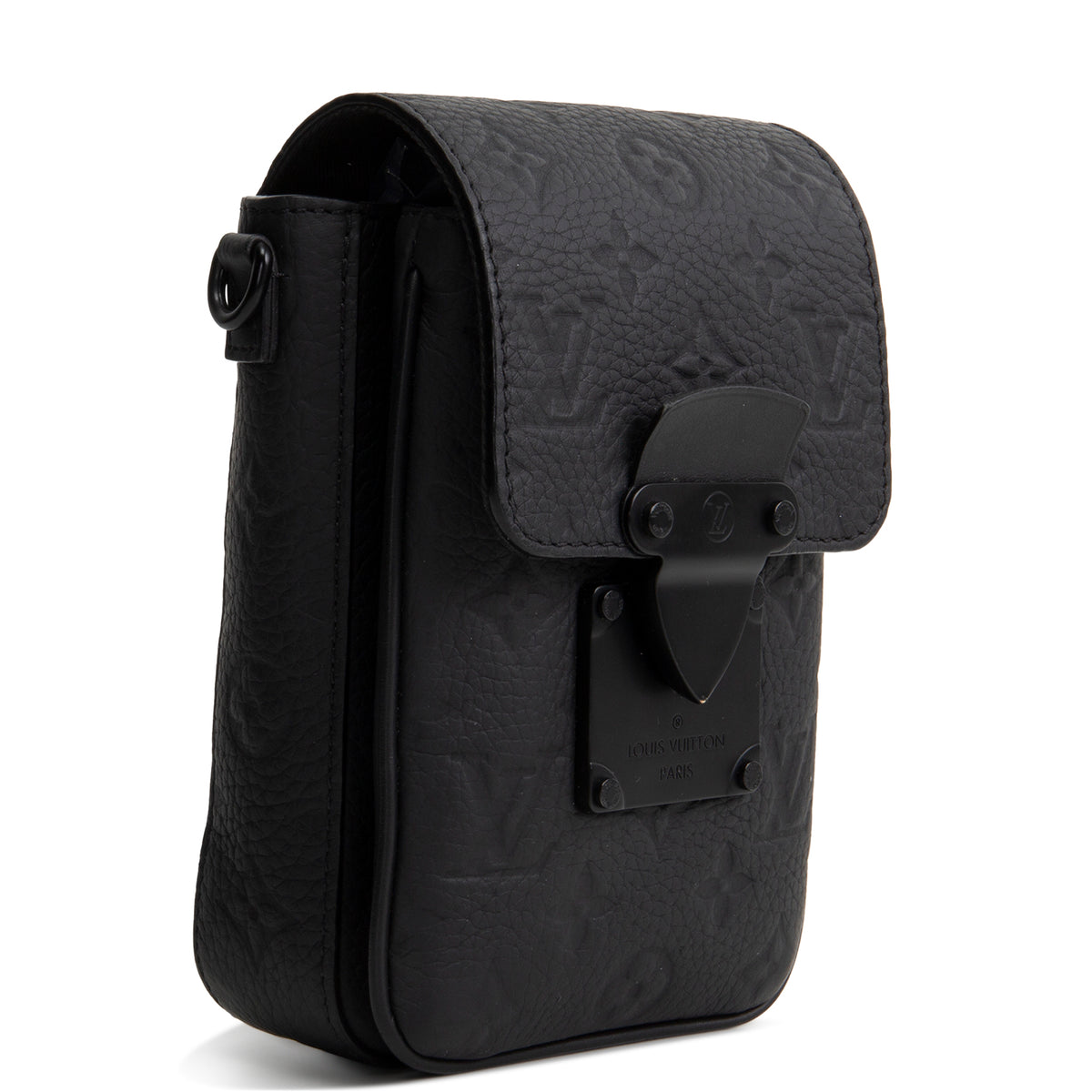 LOUIS VUITTON Taurillon Monogram S-Lock Wearable Wallet