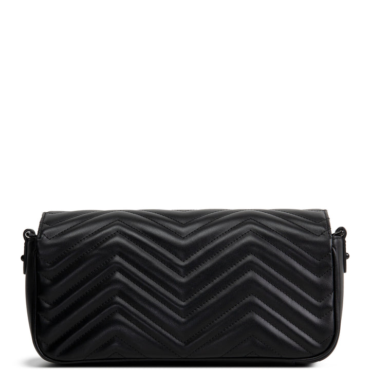 GUCCI GG Marmont Shoulder Bag - Black