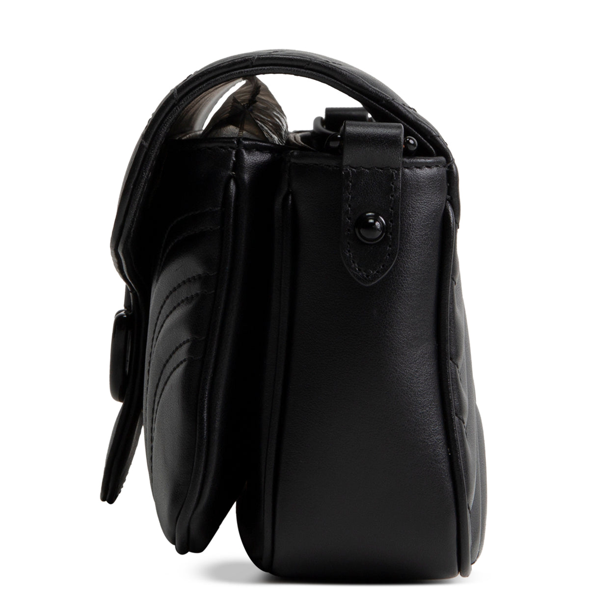 GUCCI GG Marmont Shoulder Bag - Black