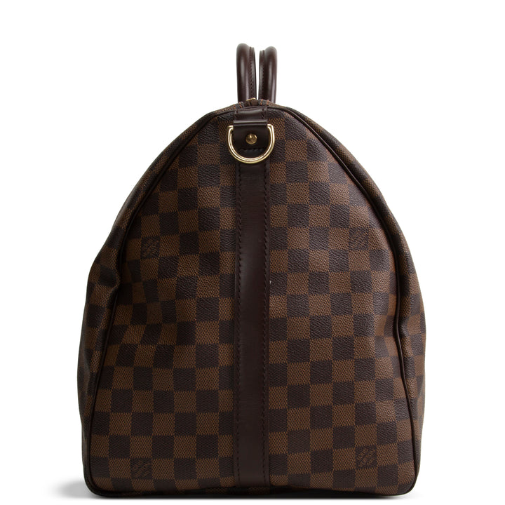 LOUIS VUITTON Damier Ebene Keepall Bandouliere 55