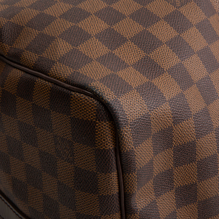 LOUIS VUITTON Damier Ebene Keepall Bandouliere 55