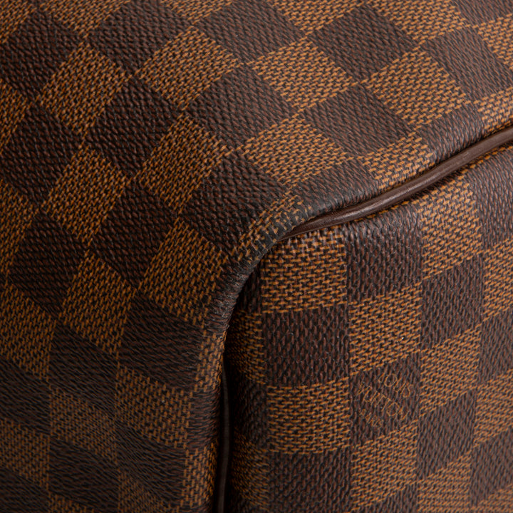 LOUIS VUITTON Damier Ebene Keepall Bandouliere 55