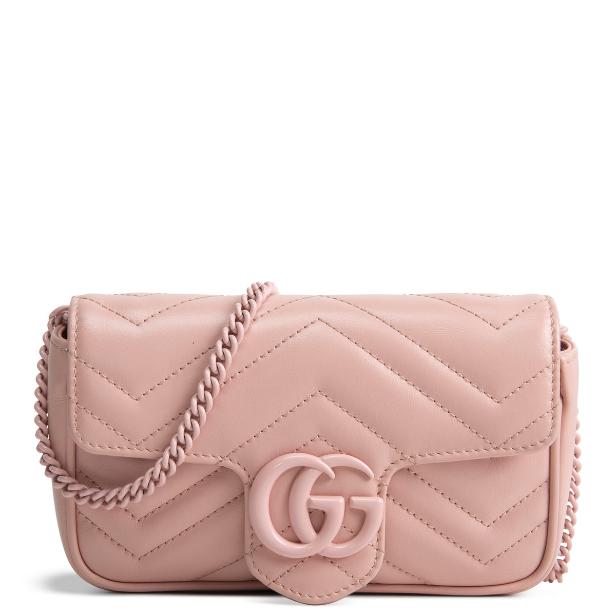 GUCCI GG Marmont Matelasse Monochrome Shoulder Bag