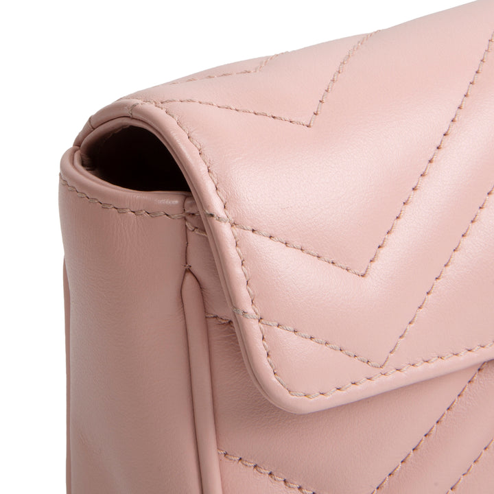 GUCCI GG Marmont Matelasse Monochrome Shoulder Bag