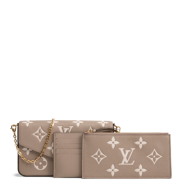 LOUIS VUITTON Empreinte Giant Monogram Felicie Pochette