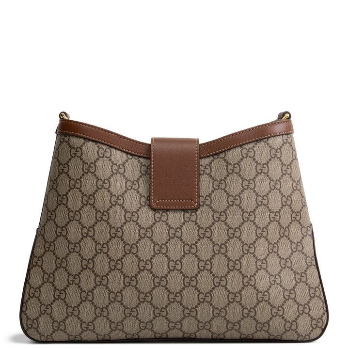 GUCCI Padlock GG Supreme Medium Shoulder Bag