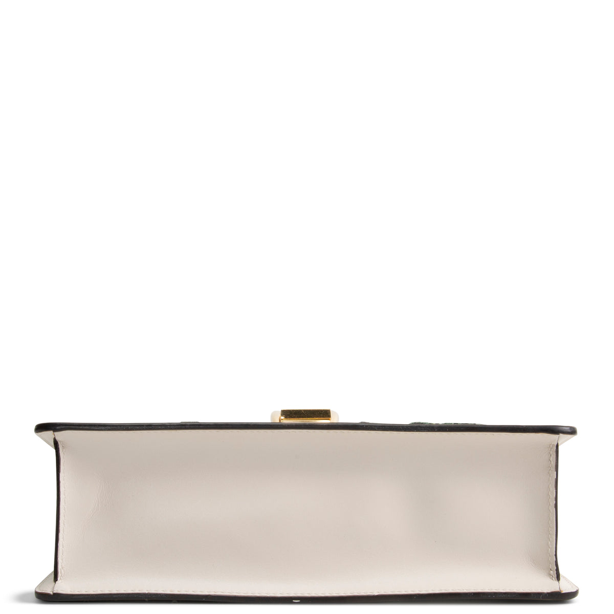GUCCI Small Embroidered Sylvie - White