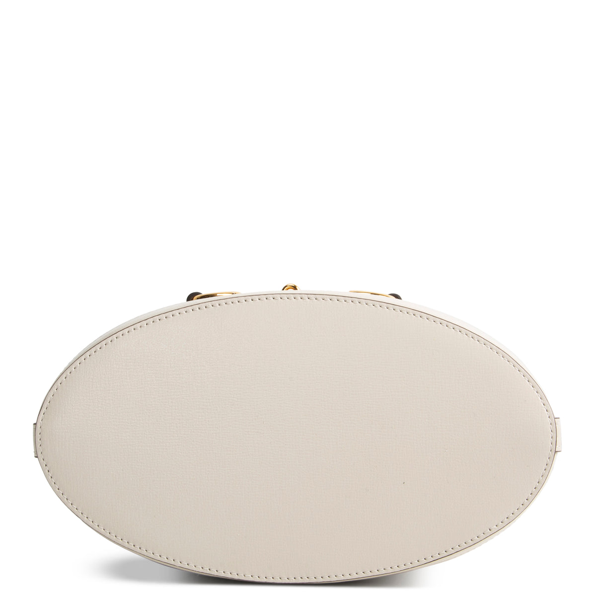 GUCCI Leather Horsebit Bucket Bag