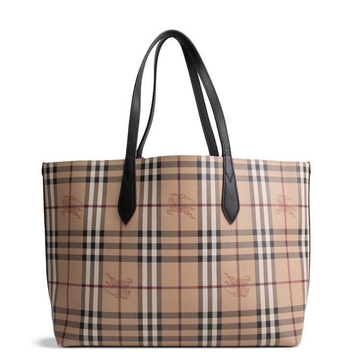 BURBERRY Haymarket Check Reversible Tote